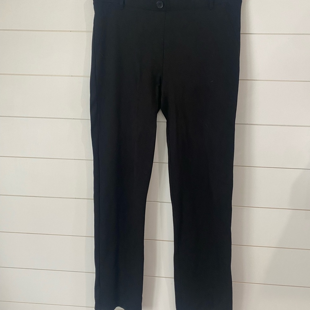 Betabrand Womens’s Sleek Black Dress Pants